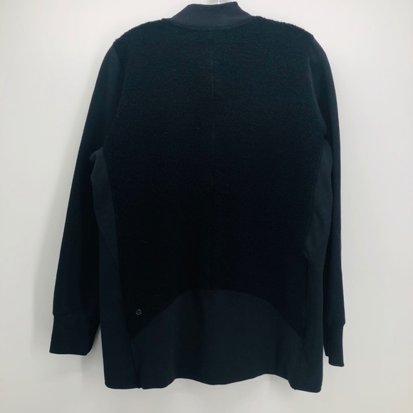 Lululemon Stand Out Sherpa Long Fleece Wool Jacket - Picture 5 of 8